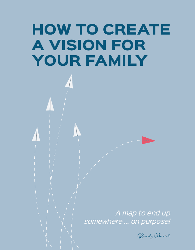 “How to Create a Vision For Your Family book cover